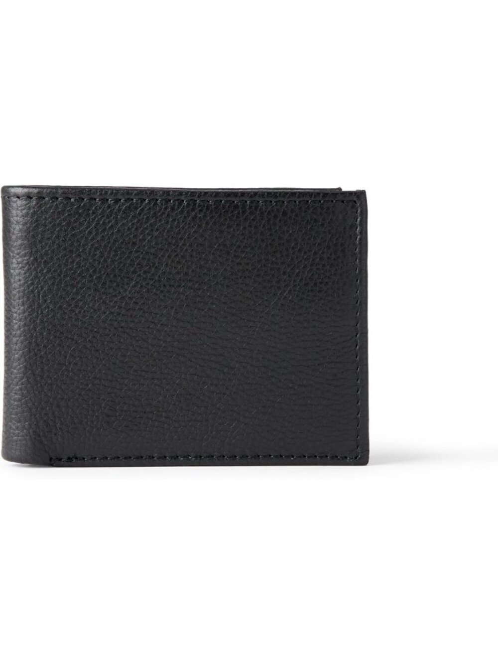 Men's Pebbled Full Grain Leather Bifold Wallet - Stylish, Durable & Functional